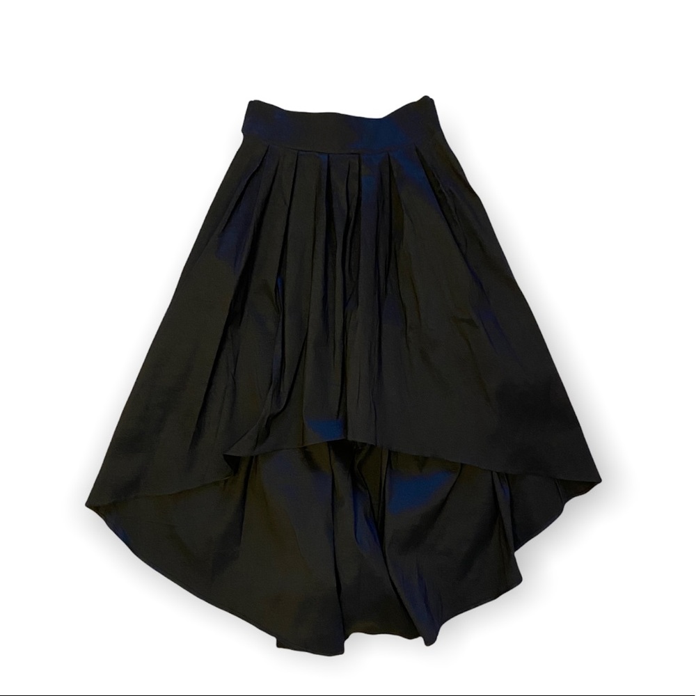 Black Formal Hi-Lo Skirt